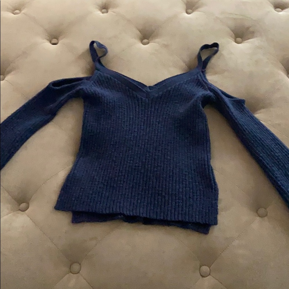 off the shoulder sweater